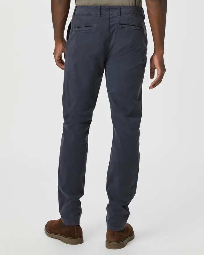 Pants and Joggers PAIGE Men Danford Chino 8211 Deep Anchor