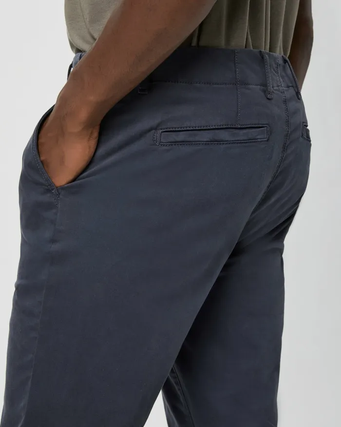 Pants and Joggers PAIGE Men Danford Chino 8211 Deep Anchor