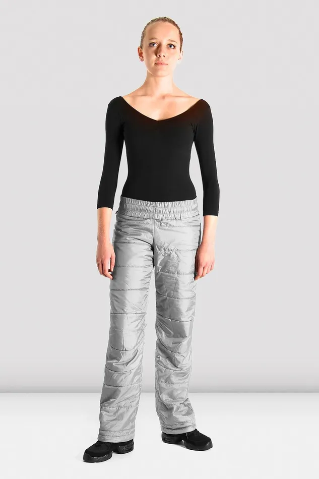 Pants and Leggings Adult Adult Reversible Warm Up Pant Silver Bloch