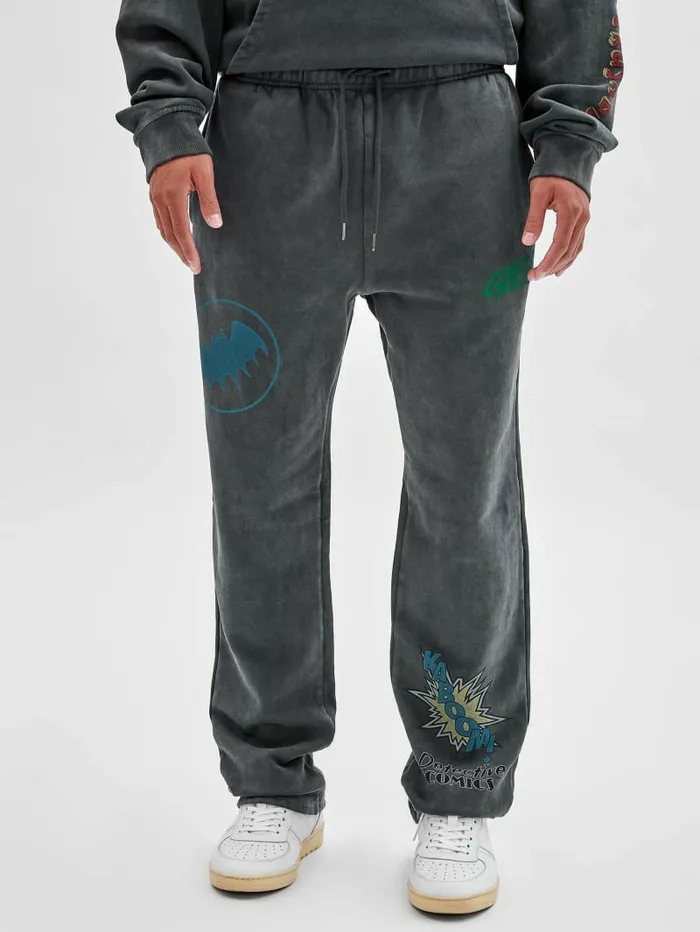 Pants and Shorts GUESS Originals x Batman Graphic Joggers Jet Black Multi GUESS Men