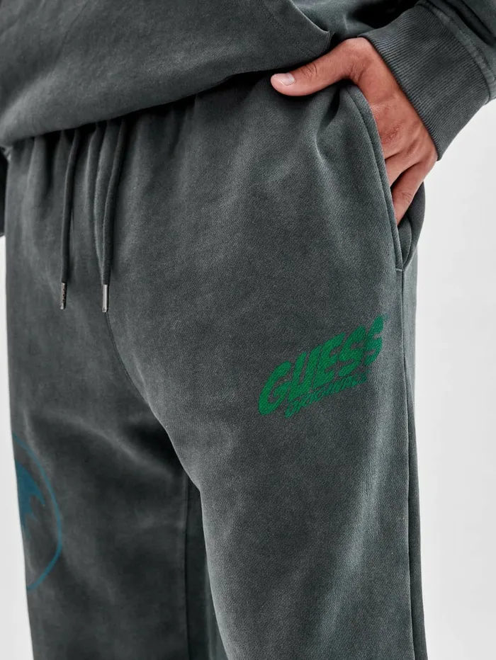 Pants and Shorts GUESS Originals x Batman Graphic Joggers Jet Black Multi GUESS Men