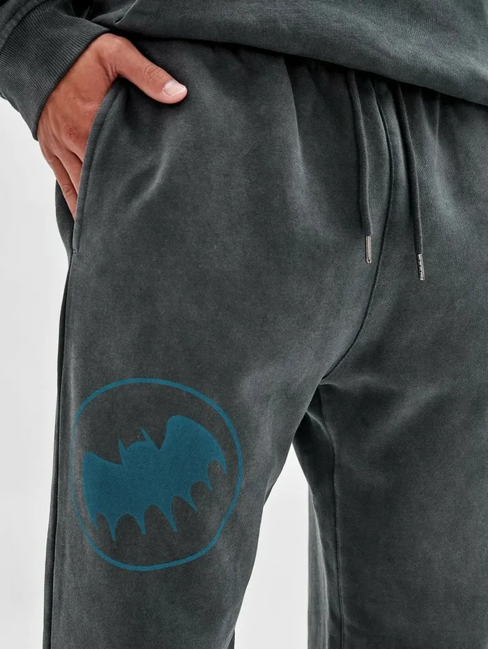 Pants and Shorts GUESS Originals x Batman Graphic Joggers Jet Black Multi GUESS Men