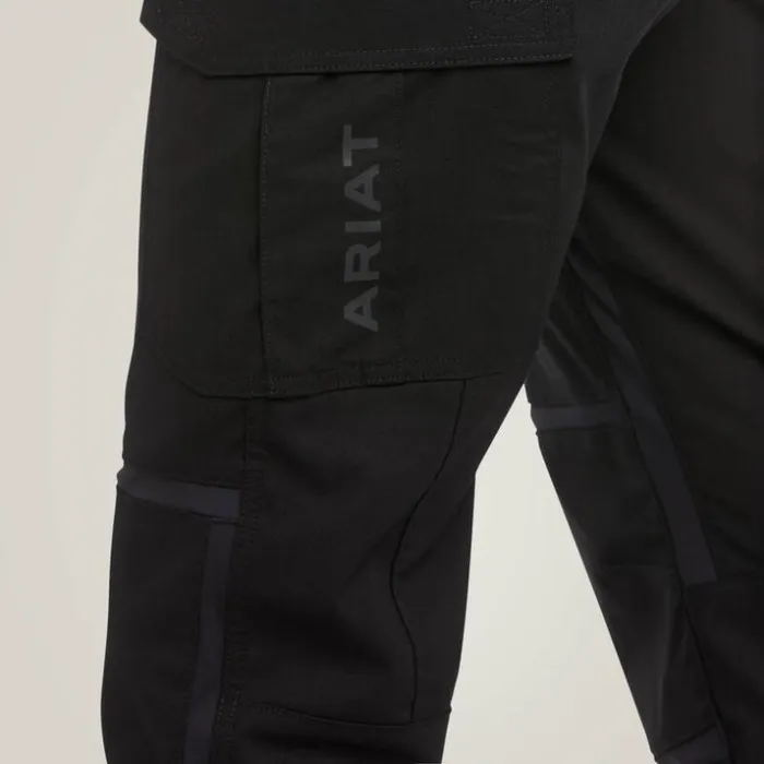 Pants and Shorts Men Ariat Rebar M5 Straight DuraStretch Ripstop Cargo Straight Pant Black Pants and Shorts Men Ariat Rebar M5 Straight DuraStretch Ripstop Cargo Straight Pant Black