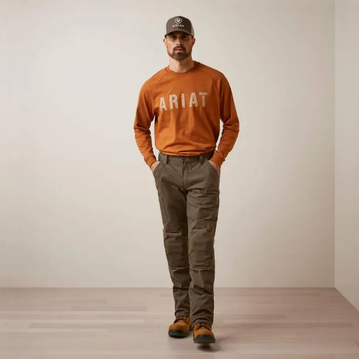 Pants and Shorts Men Ariat Rebar M5 Straight Made Tough Knee Guardian Straight Wren Pants and Shorts Men Ariat Rebar M5 Straight Made Tough Knee Guardian Straight Wren