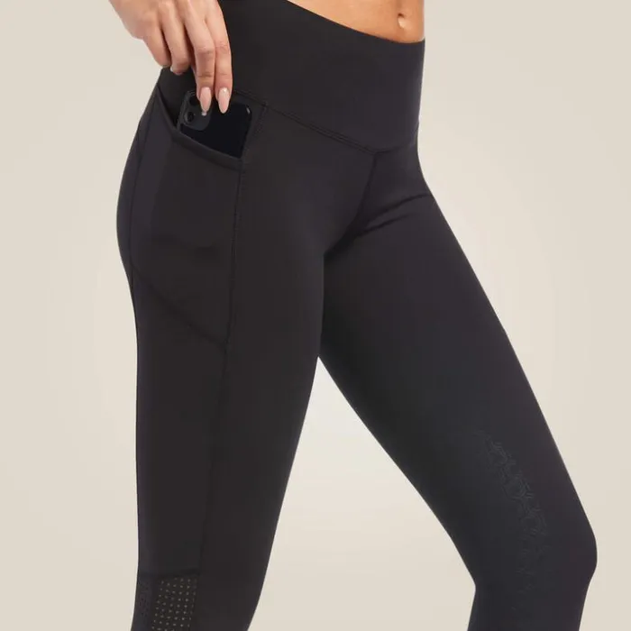 Pants and Shorts Women Ariat Eos Knee Patch Tight Black Pants and Shorts Women Ariat Eos Knee Patch Tight Black