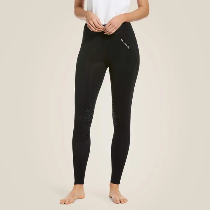 Pants and Shorts Women Ariat Prevail Insulated Knee Patch Tight Black Reflective Pants and Shorts Women Ariat Prevail Insulated Knee Patch Tight Black Reflective