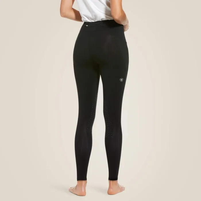 Pants and Shorts Women Ariat Prevail Insulated Knee Patch Tight Black Reflective Pants and Shorts Women Ariat Prevail Insulated Knee Patch Tight Black Reflective