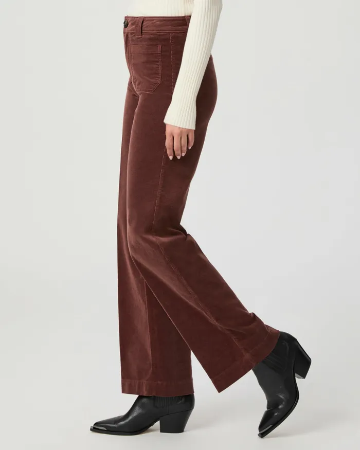 Pants PAIGE Women Sasha 32 Inch Wide Leg Pant 8211 Landslide Corduroy Pants PAIGE Women Sasha 32 Inch Wide Leg Pant 8211 Landslide Corduroy