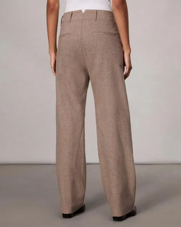 Pants Shea FullLength Plaid Pant Camel Plaid 8211 rag and bone Women