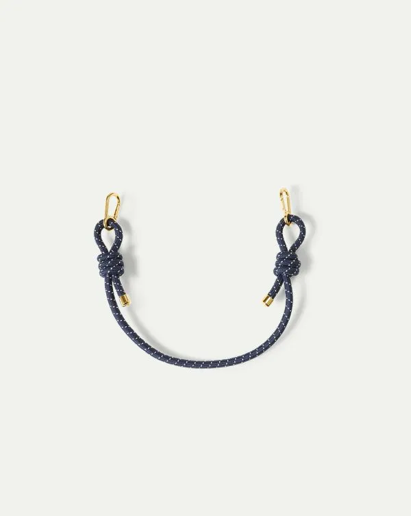 Paracord Short Bag Strap Navy Multi Women Veronica Beard Handbags