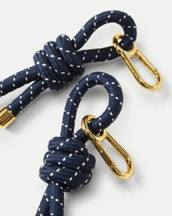 Paracord Short Bag Strap Navy Multi Women Veronica Beard Handbags Paracord Short Bag Strap Navy Multi Women Veronica Beard Handbags