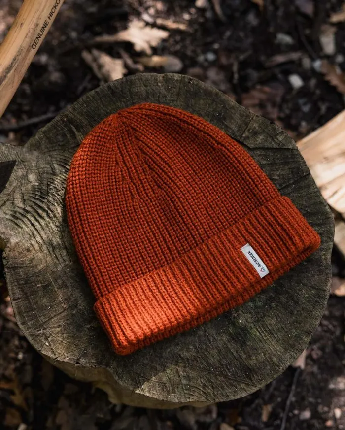 Passenger Beanies Compass Recycled Beanie Rust Rust 8211 WomenMen