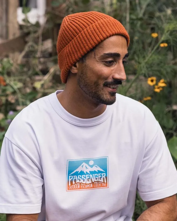 Passenger Beanies Compass Recycled Beanie Rust Rust 8211 WomenMen