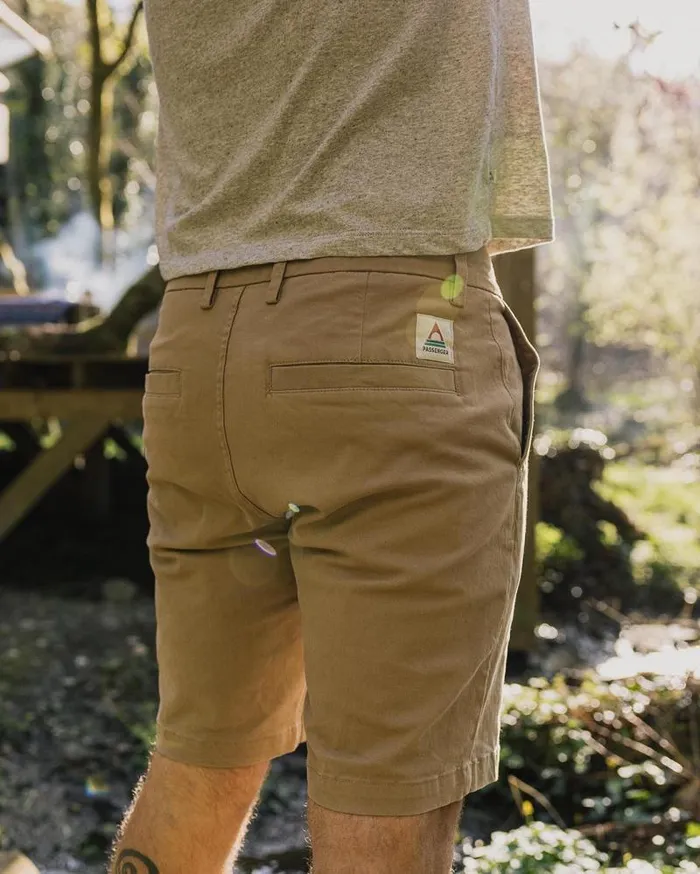 Passenger Bottoms 365 Organic Cotton Shorts Chinchilla Brown Chinchilla Brown 8211 Men Passenger Bottoms 365 Organic Cotton Shorts Chinchilla Brown Chinchilla Brown 8211 Men