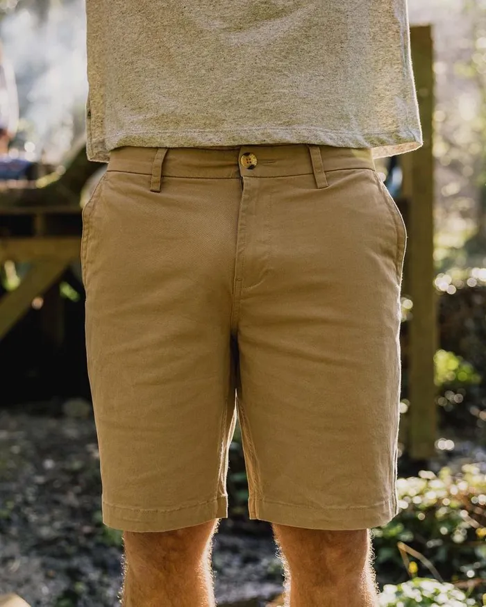 Passenger Bottoms 365 Organic Cotton Shorts Chinchilla Brown Chinchilla Brown 8211 Men