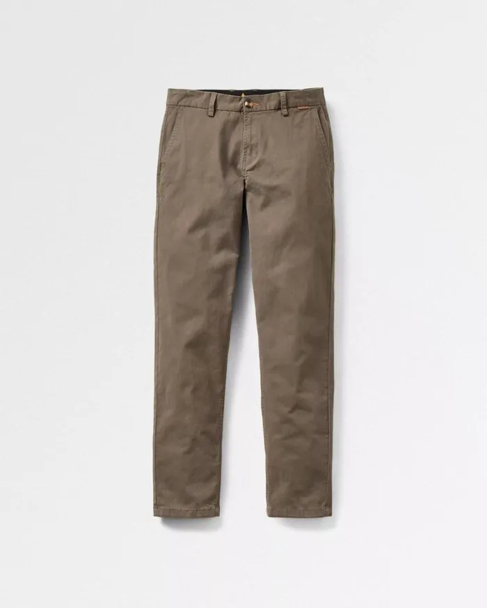 Passenger Bottoms 365 Organic Cotton Trouser Dusty Olive Dusty Olive 8211 Men