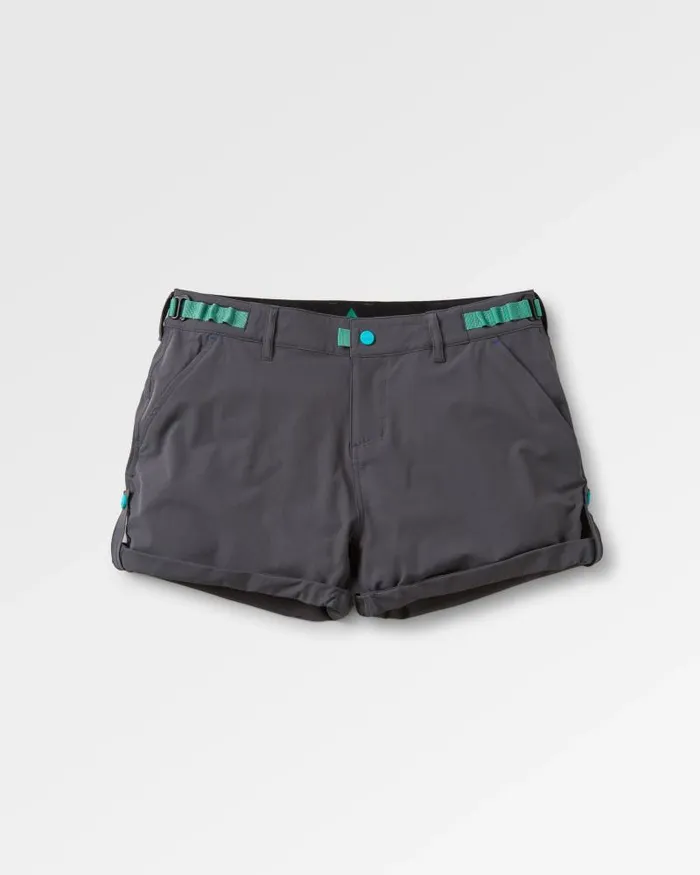 Passenger Bottoms 365 Trail Roll Up Short Charcoal Charcoal 8211 Women