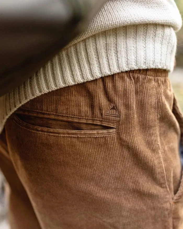 Passenger Bottoms Adventurer Cord Trouser Coconut Coconut 8211 Men
