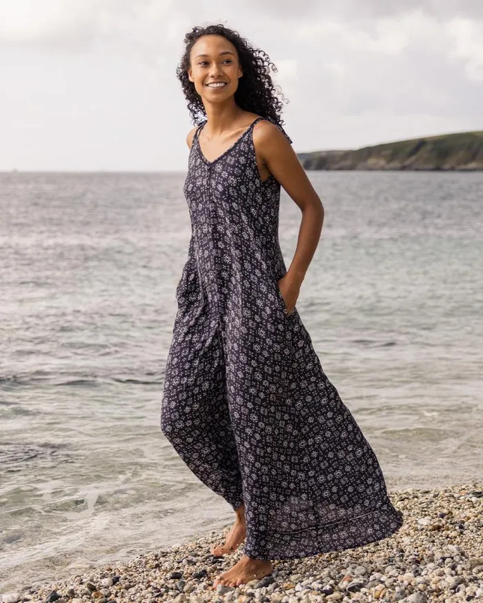 Passenger Bottoms Breeze Maxi Dress Simple Tile Faded Black Simple Tile Faded Black 8211 Women
