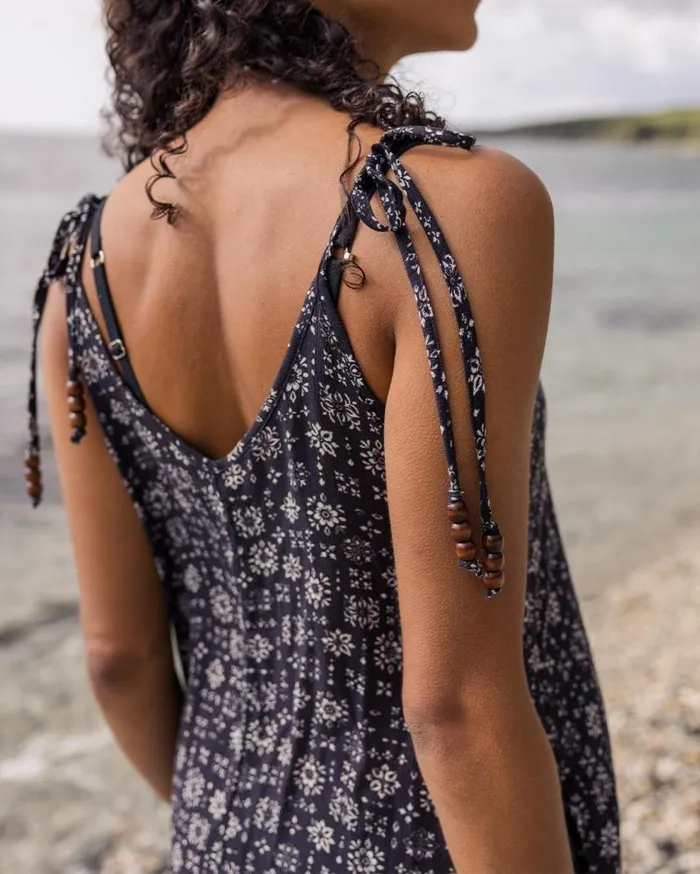 Passenger Bottoms Breeze Maxi Dress Simple Tile Faded Black Simple Tile Faded Black 8211 Women