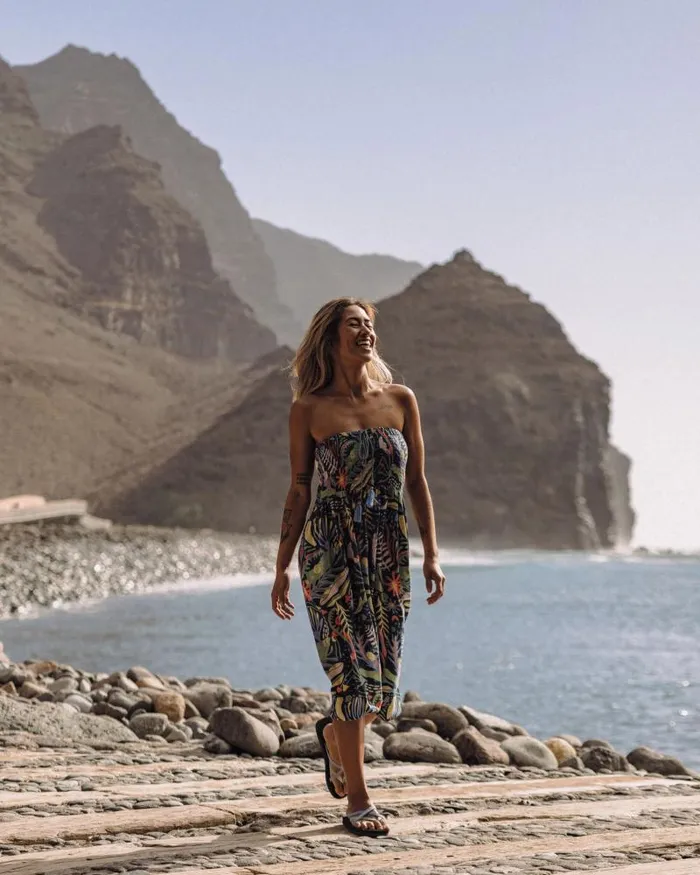 Passenger Bottoms Daylily Printed Loose Trouser Abstract Seaweed Tidal Blue Abstract Seaweed Tidal Blue 8211 Women