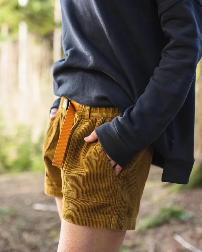 Passenger Bottoms Del Sur Cord Shorts Tapenade Tapenade 8211 Women