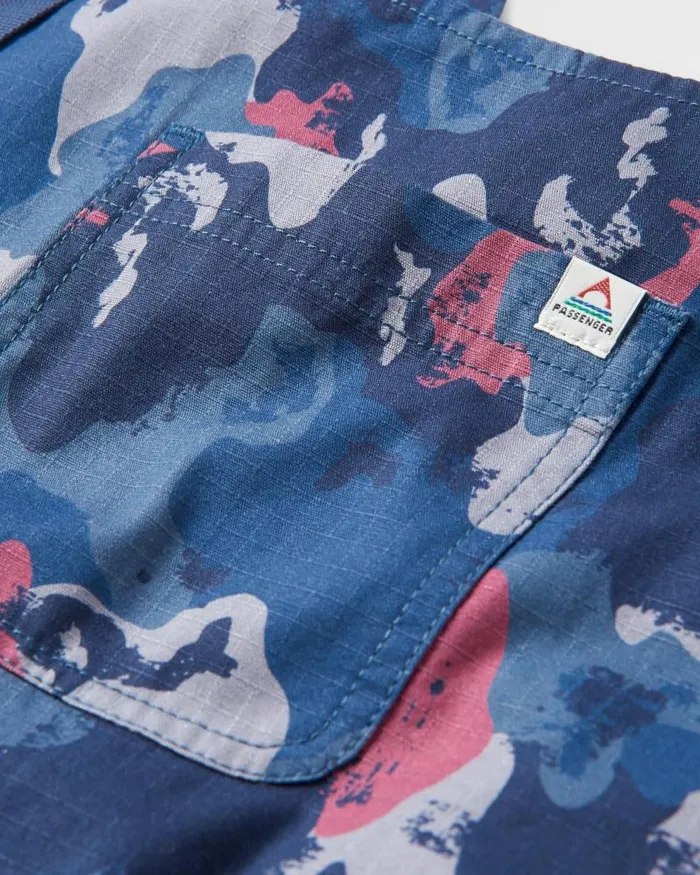 Passenger Bottoms Flo Organic Pinafore Dress Sycamore Camo Sycamore Camo 8211 Women