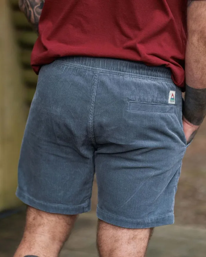 Passenger Bottoms Topanga Cord Shorts Storm Grey Storm Grey 8211 Men