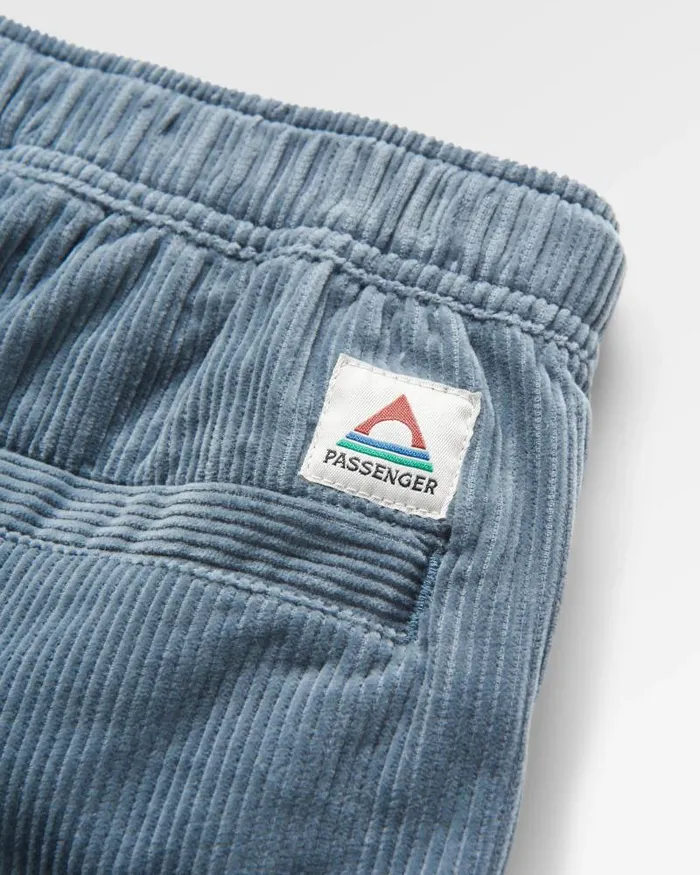 Passenger Bottoms Topanga Cord Shorts Storm Grey Storm Grey 8211 Men
