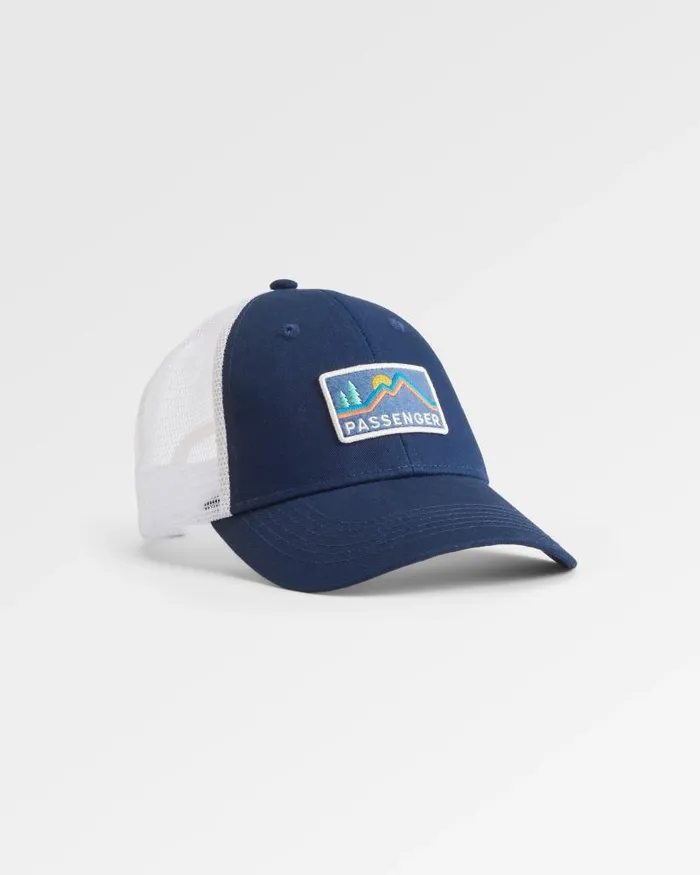 Passenger Caps and Hats Made To Roam Mesh Snapback Cap Rich Navy Rich Navy 8211 WomenMen