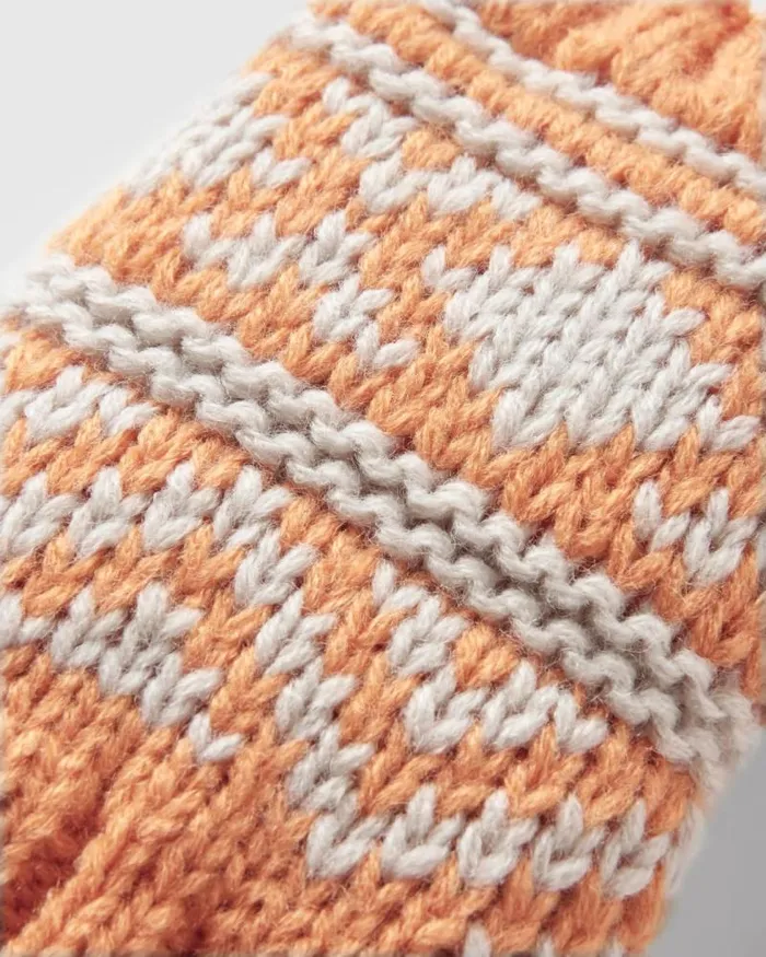 Passenger Gloves Lily Recycled Fleece Lined Fingerless Mittens Apricot Apricot 8211 Women