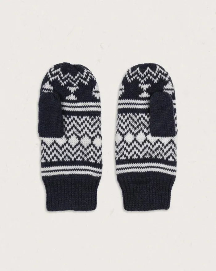 Passenger Gloves Powder Fleece Lined Recycled Acrylic Mittens Rich Navy Rich Navy 8211 Women