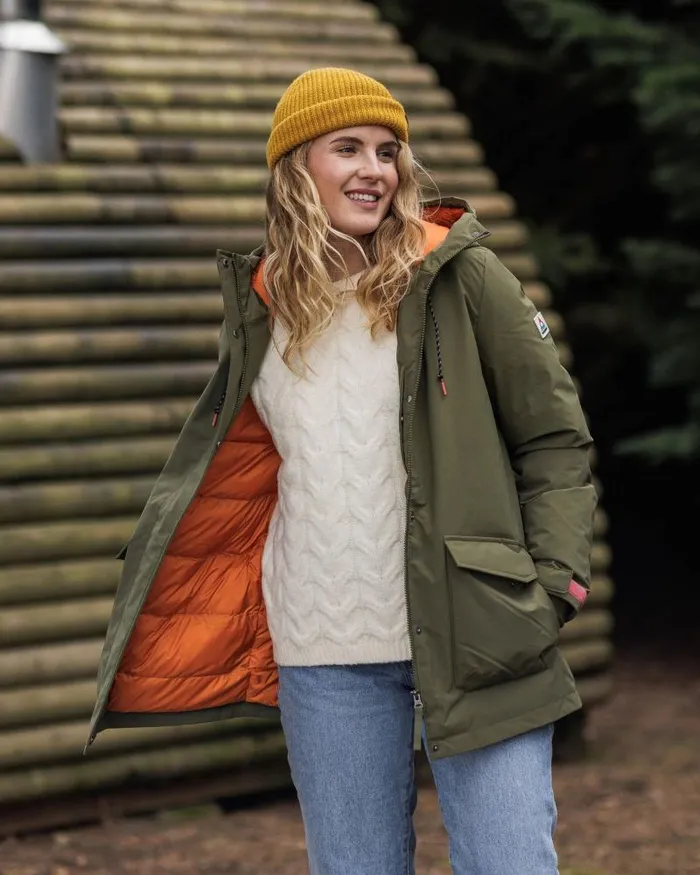 Passenger Jackets Alaska Recycled 20 Parka Khaki Khaki 8211 Women