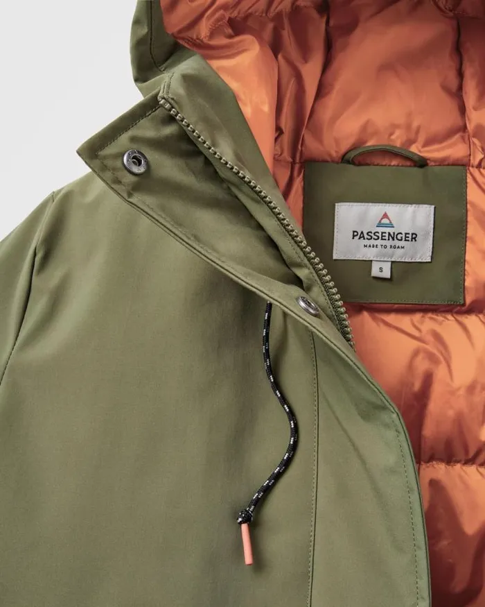Passenger Jackets Alaska Recycled 20 Parka Khaki Khaki 8211 Women