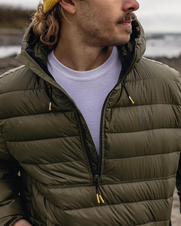 Passenger Jackets Crest Recycled Insulated Jacket Khaki Khaki 8211 Men