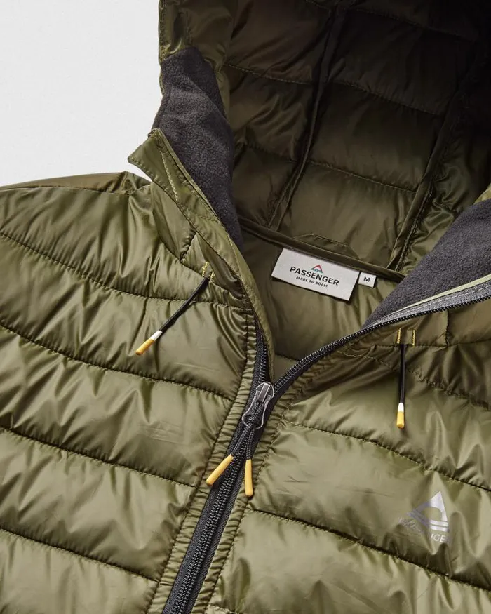 Passenger Jackets Crest Recycled Insulated Jacket Khaki Khaki 8211 Men