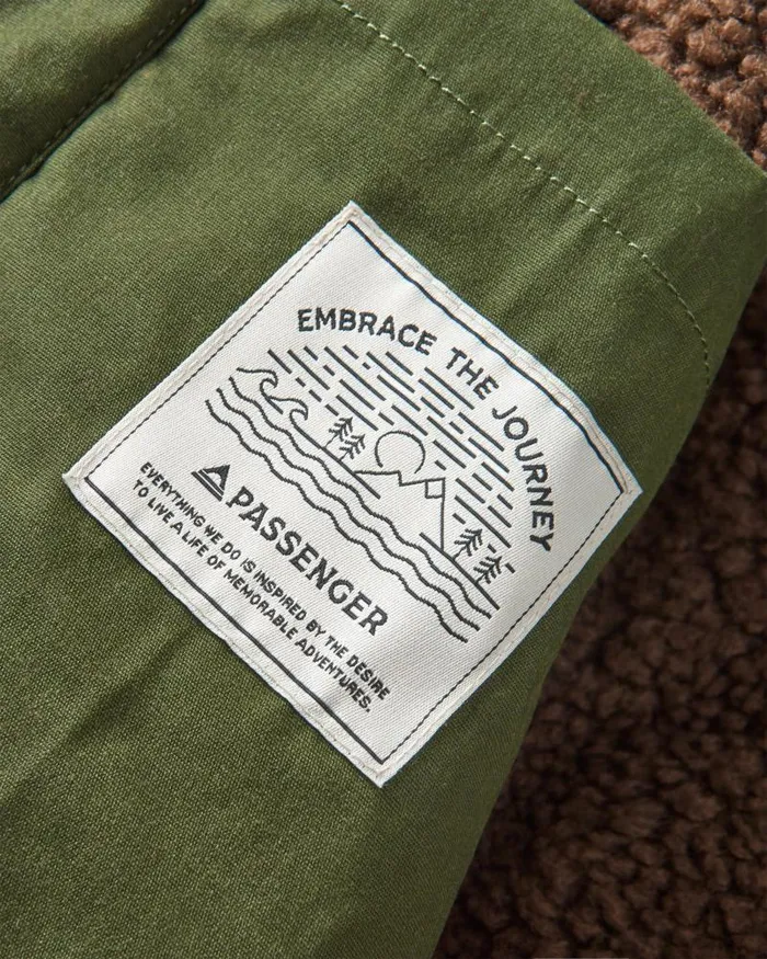 Passenger Jackets Discover Recycled Sherpa Lined Jacket Fir Tree Fir Tree 8211 Men