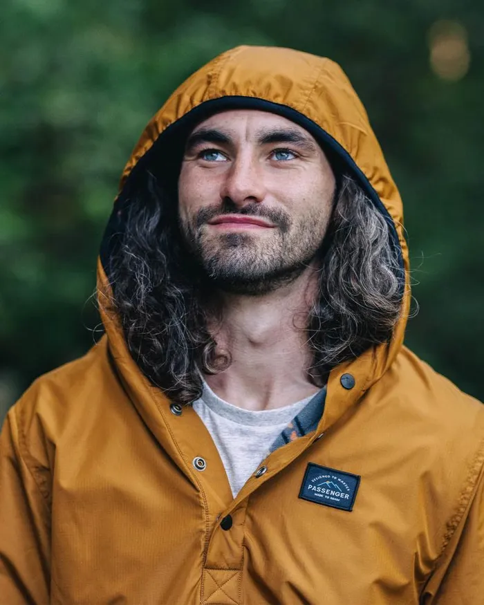Passenger Jackets Journey Recycled Reversible Jacket Golden Brown Golden Brown 8211 Men