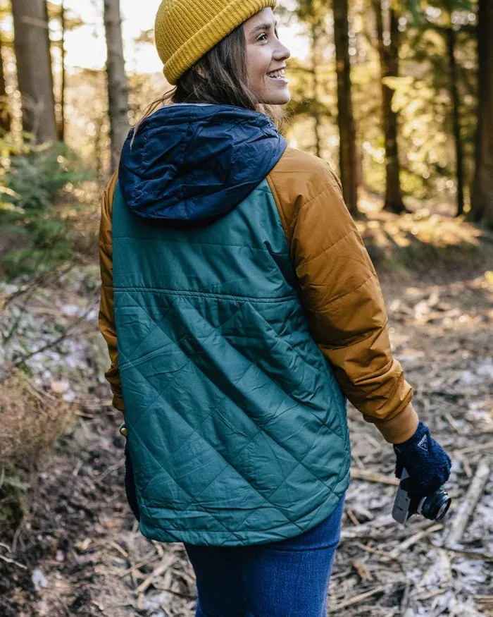 Passenger Jackets Ocean Recycled Insulated 12 Zip Jacket Deep Ocean Deep Ocean 8211 Women