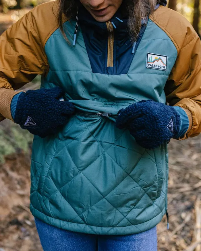 Passenger Jackets Ocean Recycled Insulated 12 Zip Jacket Deep Ocean Deep Ocean 8211 Women