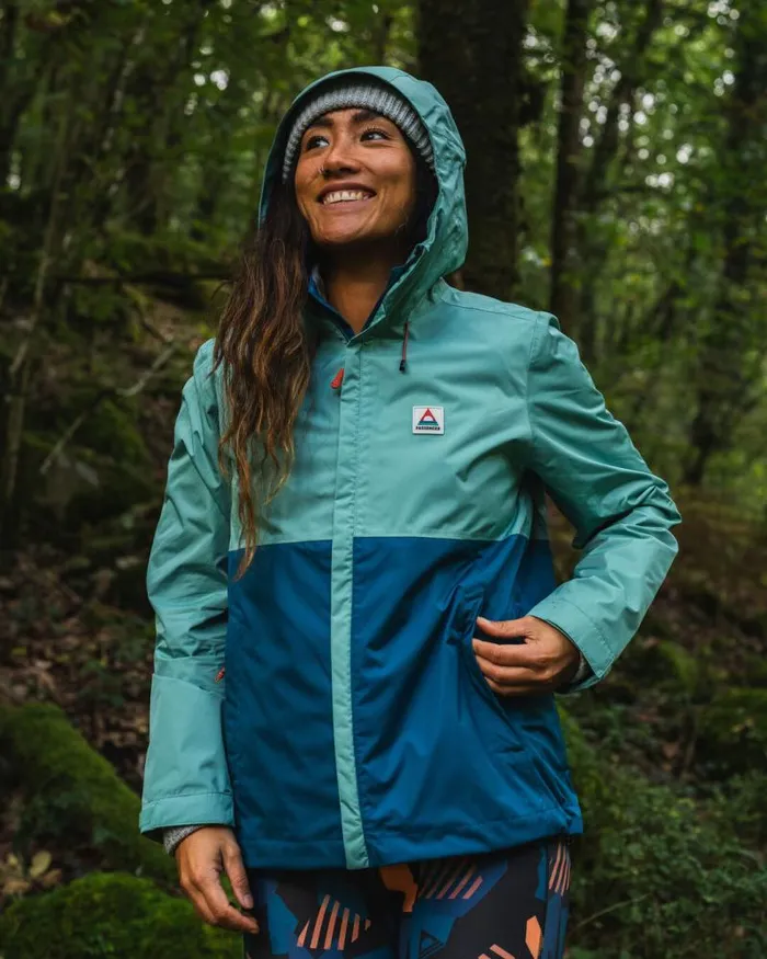 Passenger Jackets Scene Water Resistant Recycled Jacket Shallow Water Corsair Blue Shallow Water Corsair Blue 8211 Women