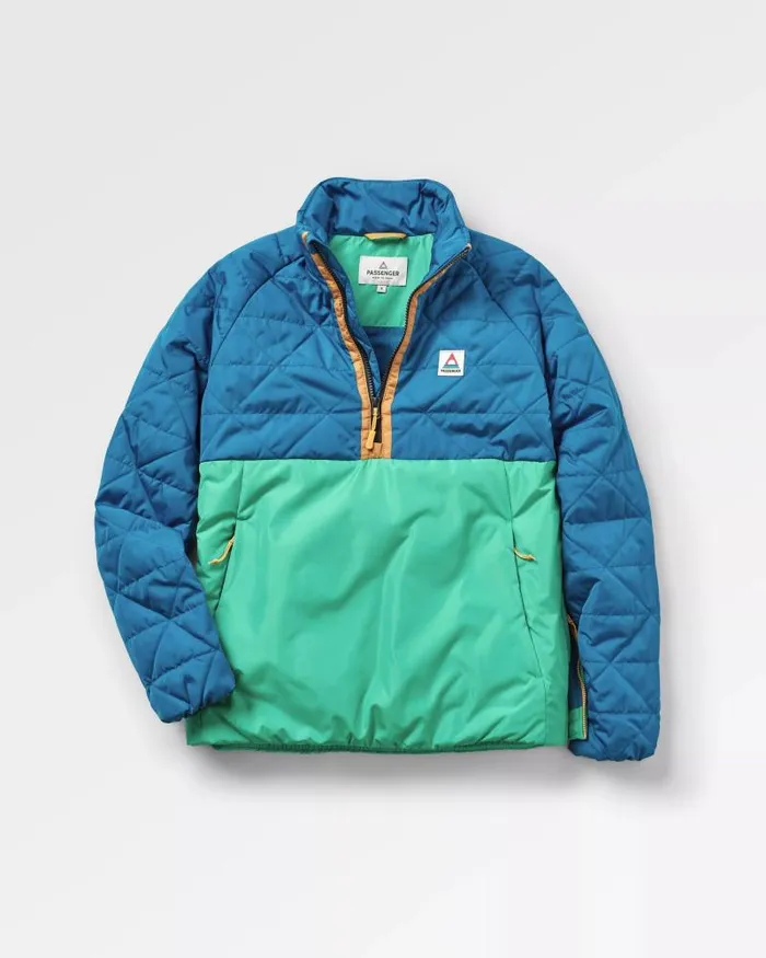 Passenger Jackets Trace Recycled Thermore Insulated Jacket Corsair Blue Jungle Green Corsair Blue Jungle Green 8211 Women