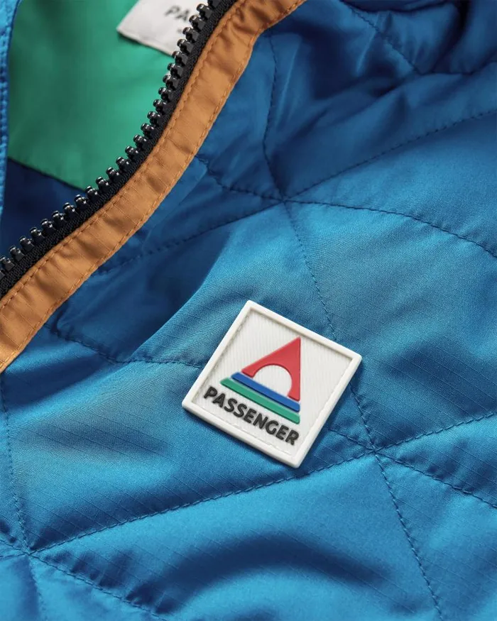Passenger Jackets Trace Recycled Thermore Insulated Jacket Corsair Blue Jungle Green Corsair Blue Jungle Green 8211 Women