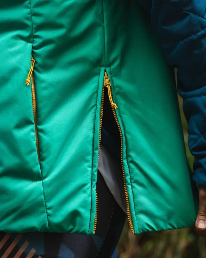 Passenger Jackets Trace Recycled Thermore Insulated Jacket Corsair Blue Jungle Green Corsair Blue Jungle Green 8211 Women