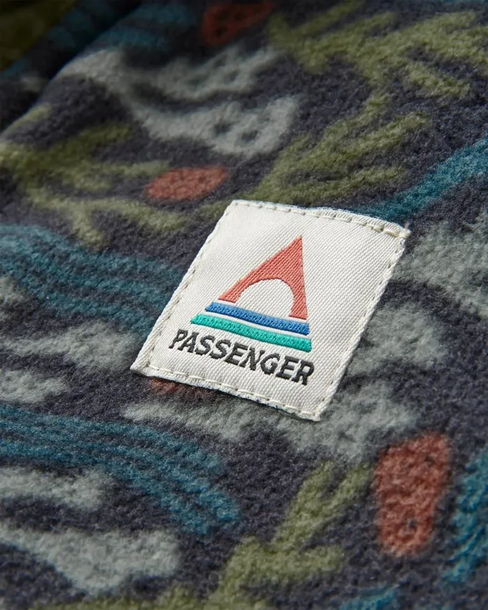 Passenger Tops Adrift Recycled Polar Fleece Ocean Current Black Ocean Current Black 8211 Men