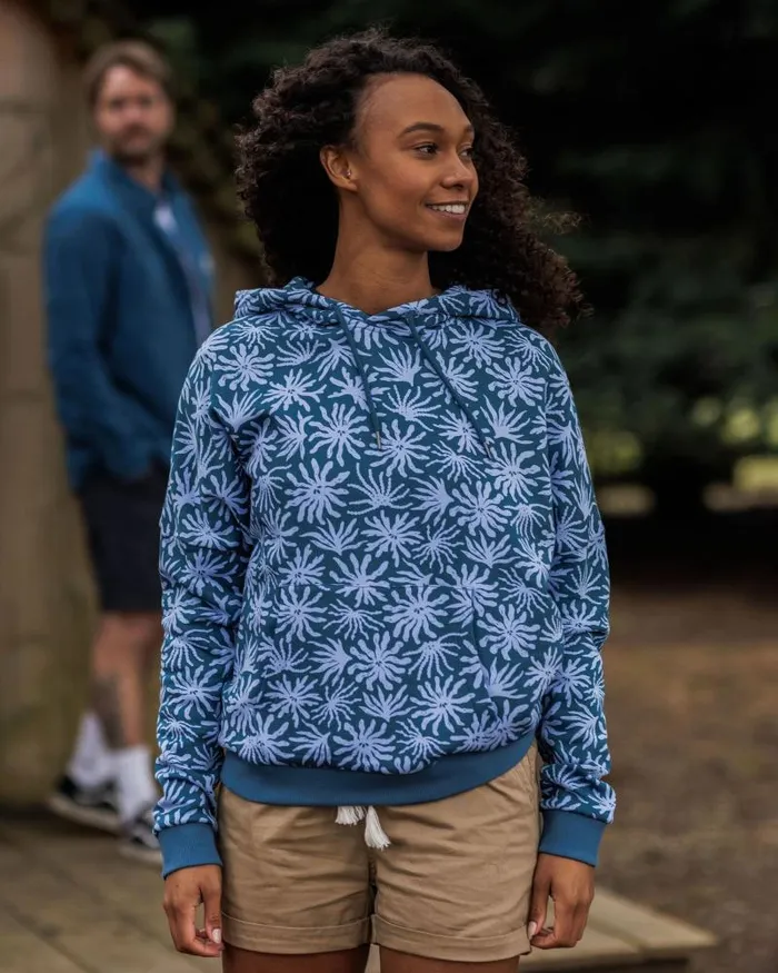 Passenger Tops Arame Organic Cotton Hoodie Seaweed Blue Steel Seaweed Blue Steel 8211 Women Passenger Tops Arame Organic Cotton Hoodie Seaweed Blue Steel Seaweed Blue Steel 8211 Women