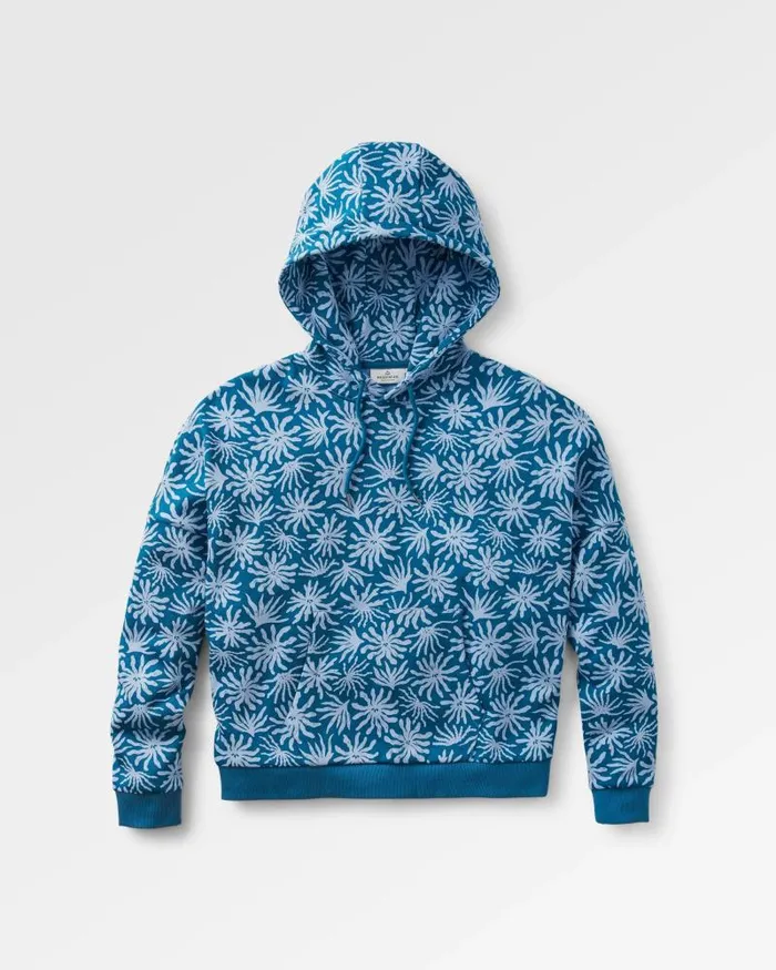 Passenger Tops Arame Organic Cotton Hoodie Seaweed Blue Steel Seaweed Blue Steel 8211 Women