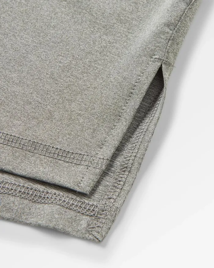 Passenger Tops Aurora Recycled Active TShirt Grey Marl Grey Marl 8211 Women