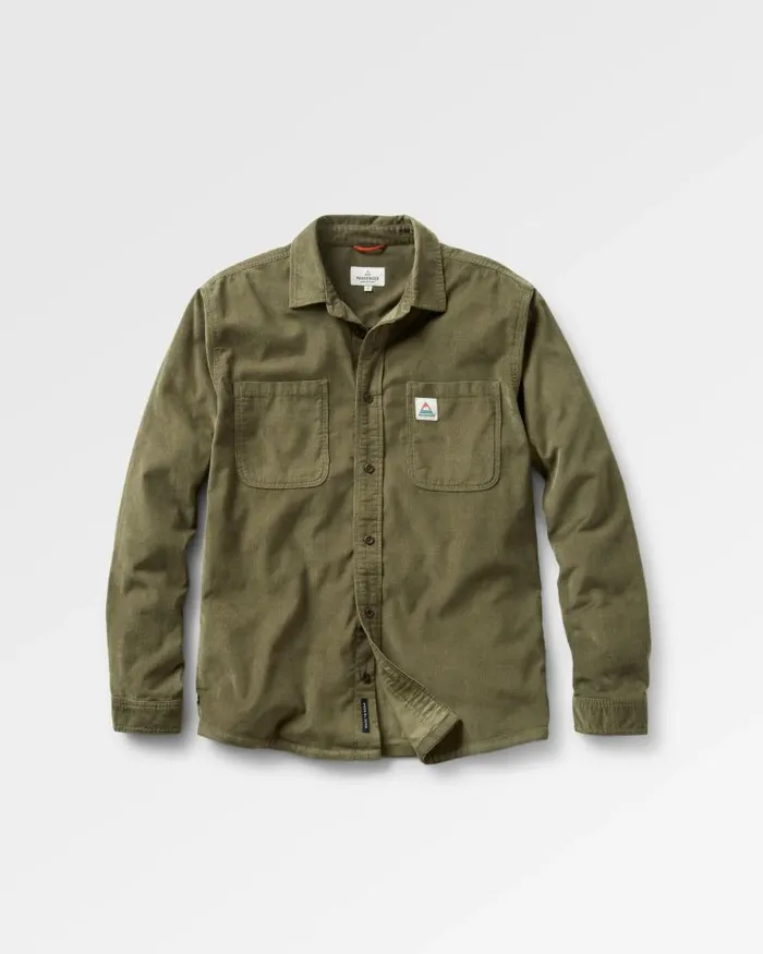 Passenger Tops Backcountry Cord Light Shirt Dusty Olive Dusty Olive 8211 Men