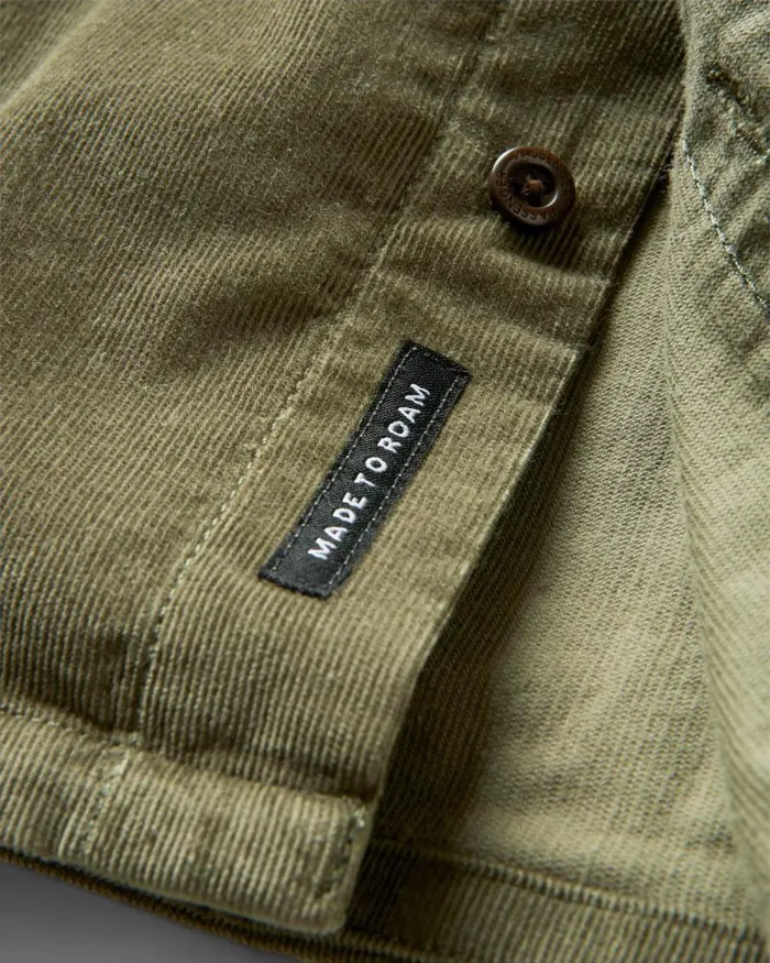 Passenger Tops Backcountry Cord Light Shirt Dusty Olive Dusty Olive 8211 Men